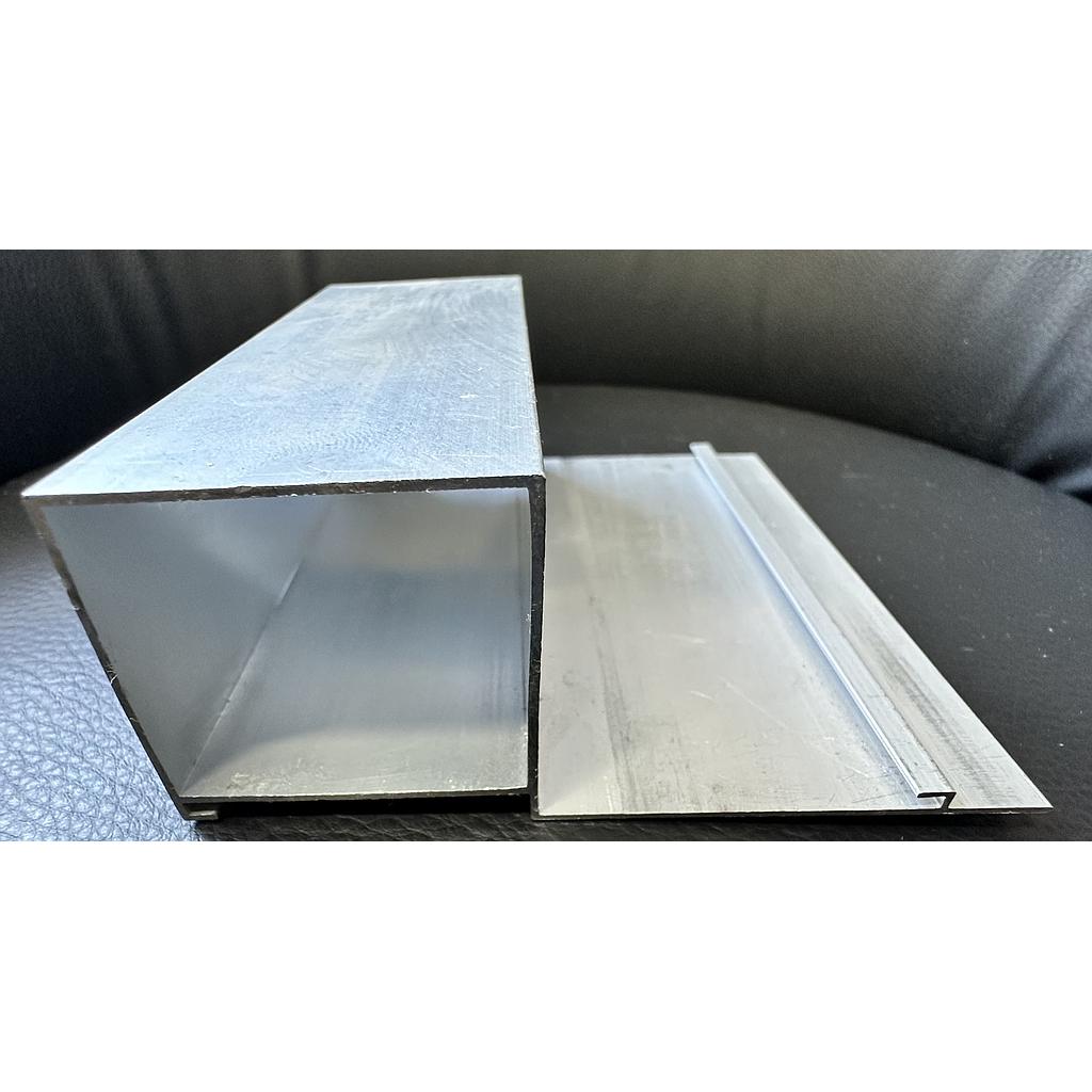 AAF-ALUMINUM-CN Хөнгөн цагаан сайдинг (80х41x1мм)1м= 0,08м2 CladEx