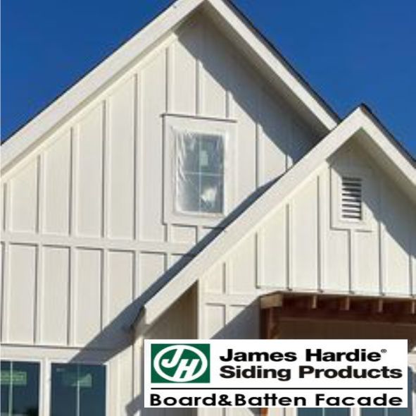 VF-James Hardie "Board and Batten" фасад хийц ( Будагтай, төмөр каркастай) 