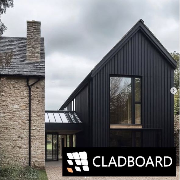 VF- Cladboard-MN "Board and Batten" загварын файбер цементэн фасад (Будагтай хавтан, Модон каркастай)